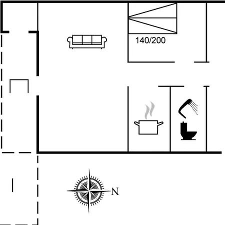 Aghwith - 1-2km From The Sea By Interhome Prázdninový dům *